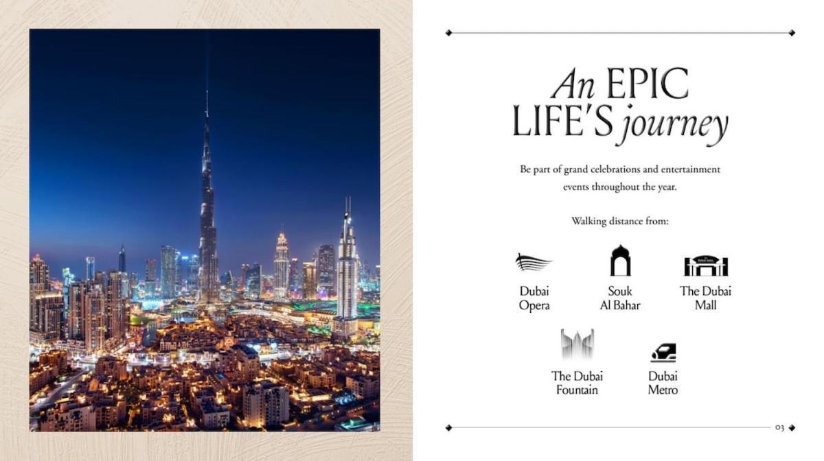 Apartment Prime 2br With Burj Khalifa And Fountain Views - Next To Opera And Near Mall Dubai